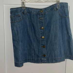 Denim Skirt